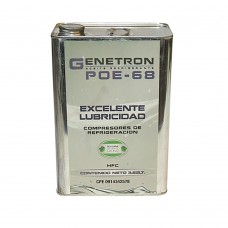 ACEITE REFRIGERANTE SINTÉTICO GENETRON POE 68 – 3,62 L